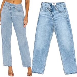 AGOLDE Criss Cross Upsized Jeans